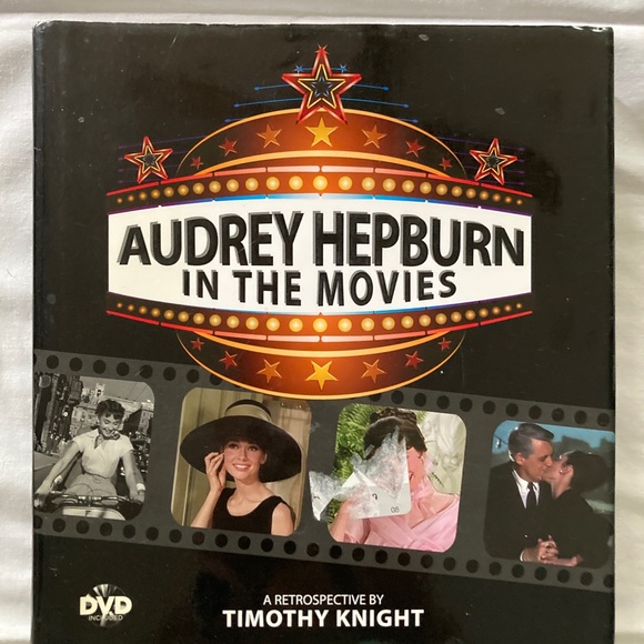 Other - Book-Audrey Hepburn in the Movies, used 9” x 9”, v.g. condition, heavy, $15